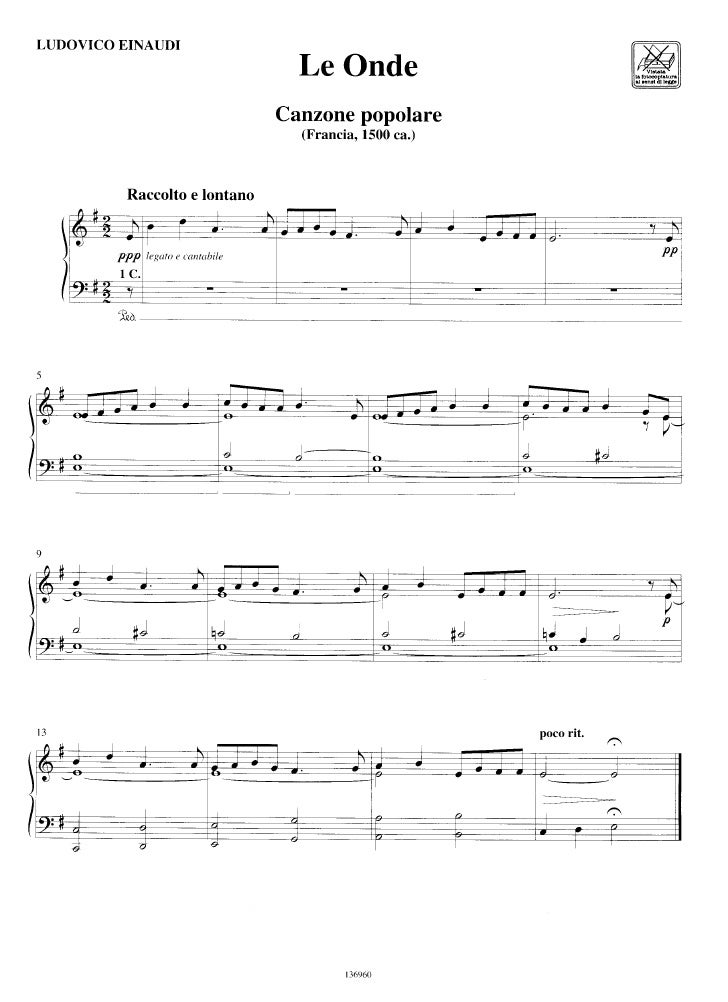 Ludovico einaudi experience pdf printer
